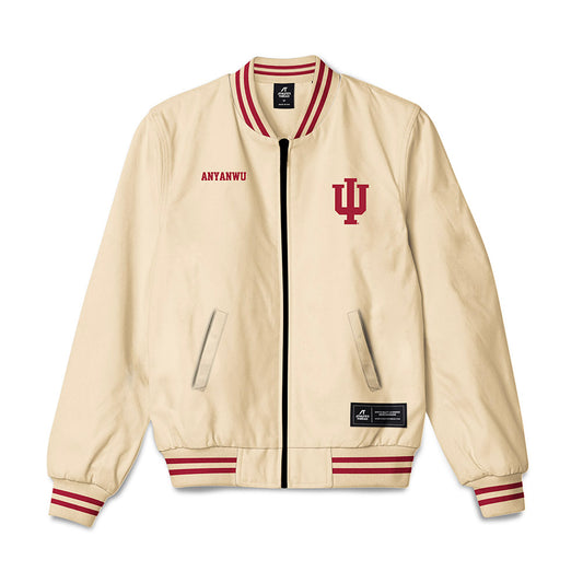 Indiana - NCAA Women's Track & Field : Omema Anyanwu - Bomber Jacket-0