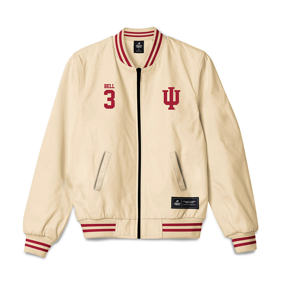 Indiana - NCAA Football : Jaylen Bell - Bomber Jacket-0