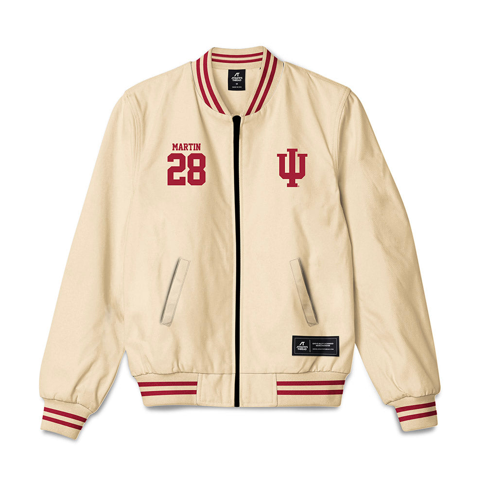 Indiana - NCAA Football : Khobie Martin - Bomber Jacket-0