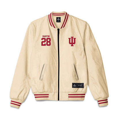 Indiana - NCAA Football : Khobie Martin - Bomber Jacket-0