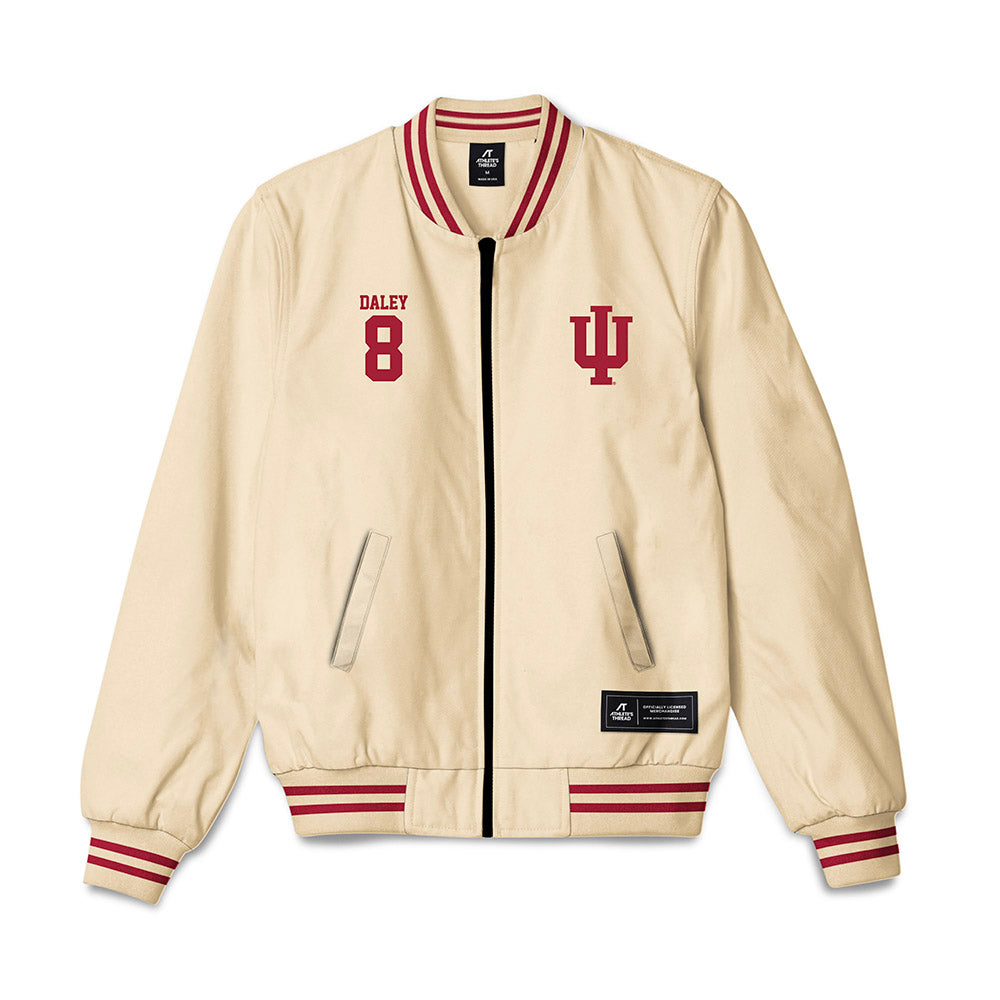 Indiana - NCAA Football : Stephen Daley - Bomber Jacket-0