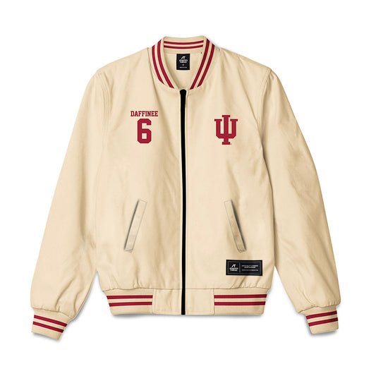 Indiana - NCAA Women's Volleyball : kenzie daffinee - Bomber Jacket-0