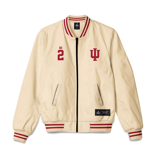 Indiana - NCAA Men's Soccer : Ben Do - Bomber Jacket-0