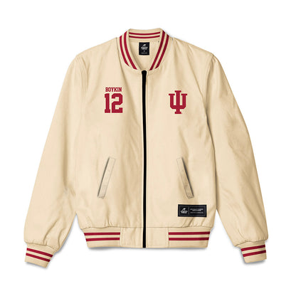 Indiana - NCAA Football : Devan Boykin - Bomber Jacket-0
