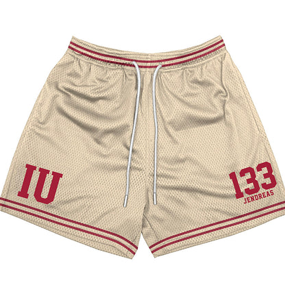 Indiana - NCAA Wrestling : Gavin Jendreas - Shorts-0