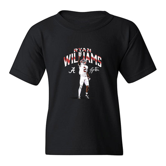 Alabama - NCAA Football : Ryan Williams - Caricature Youth T-Shirt-0