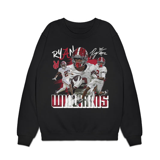 Alabama - NCAA Football : Ryan Williams - Collage Premium Crewneck Sweatshirt-0