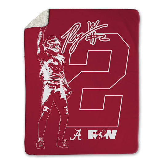 Alabama - NCAA Football : Ryan Williams - Blanket-0