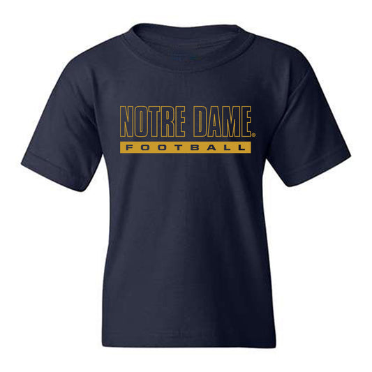 Notre Dame - NCAA Football : Junior Tuihalamaka - Classic Shersey Youth T-Shirt-0