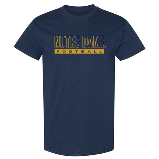 Notre Dame - NCAA Football : Junior Tuihalamaka - Classic Shersey T-Shirt-0