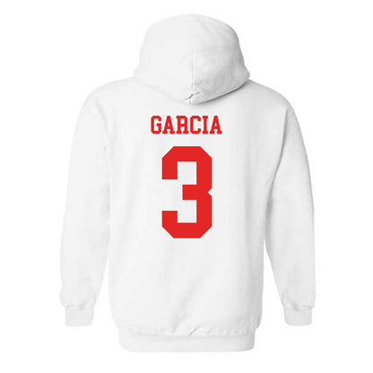 Texas Tech - NCAA Softball : Makayla Garcia - Replica Shersey Hooded Sweatshirt-1