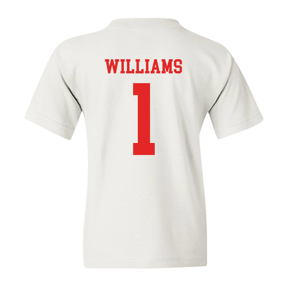 Texas Tech - NCAA Softball : Mia Williams - NCAA® Replica Shersey Youth T-Shirt-1
