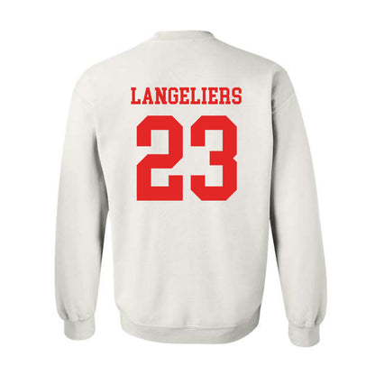 Texas Tech - NCAA Softball : Alexa Langeliers - Replica Shersey Crewneck Sweatshirt-1