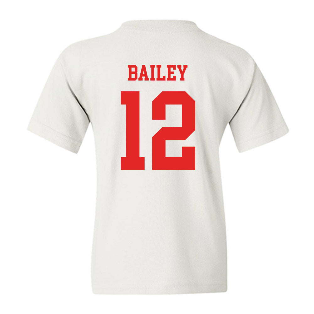Texas Tech - NCAA Softball : Ellie Bailey - Replica Shersey Youth T-Shirt-1