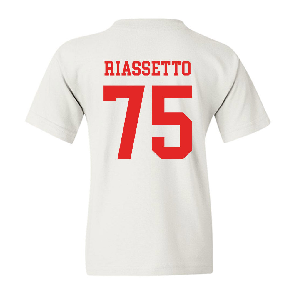 Texas Tech - NCAA Softball : Chloe Riassetto - Replica Shersey Youth T-Shirt-1