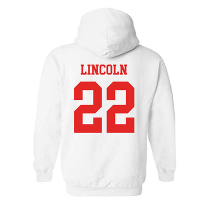 Texas Tech - NCAA Softball : Samantha Lincoln - Replica Shersey Hooded Sweatshirt-1