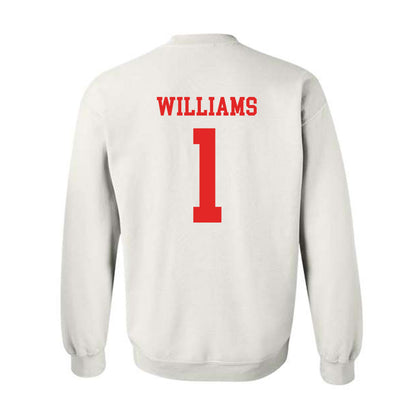 Texas Tech - NCAA Softball : Mia Williams - NCAA® Replica Shersey Crewneck Sweatshirt-1