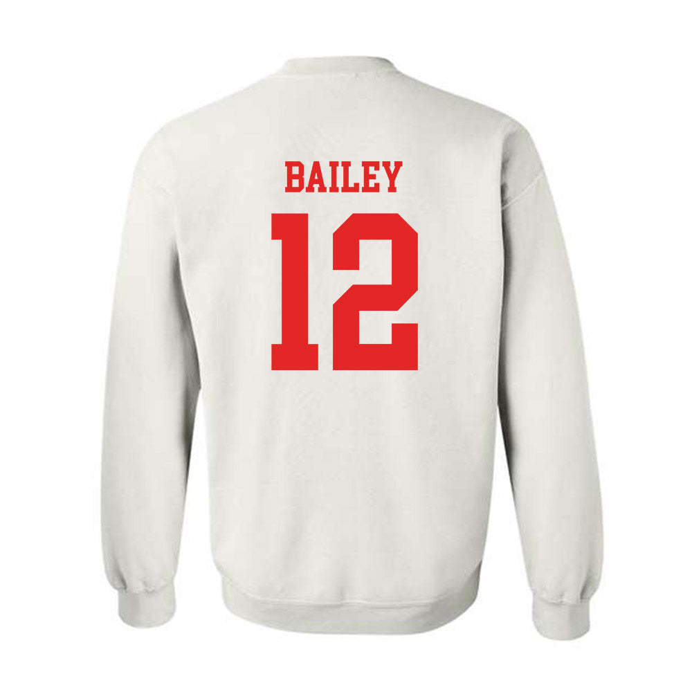 Texas Tech - NCAA Softball : Ellie Bailey - Replica Shersey Crewneck Sweatshirt-1