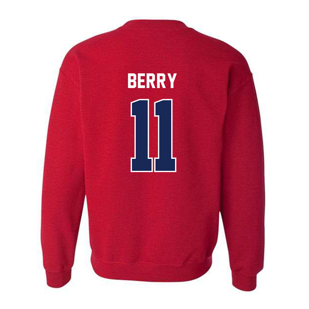 Arizona - NCAA Softball : Jenae Berry - NCAA® Replica Shersey Crewneck Sweatshirt-1