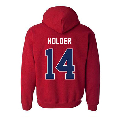 Arizona - NCAA Softball : Rylie Holder - NCAA® Replica Shersey Hooded Sweatshirt-1