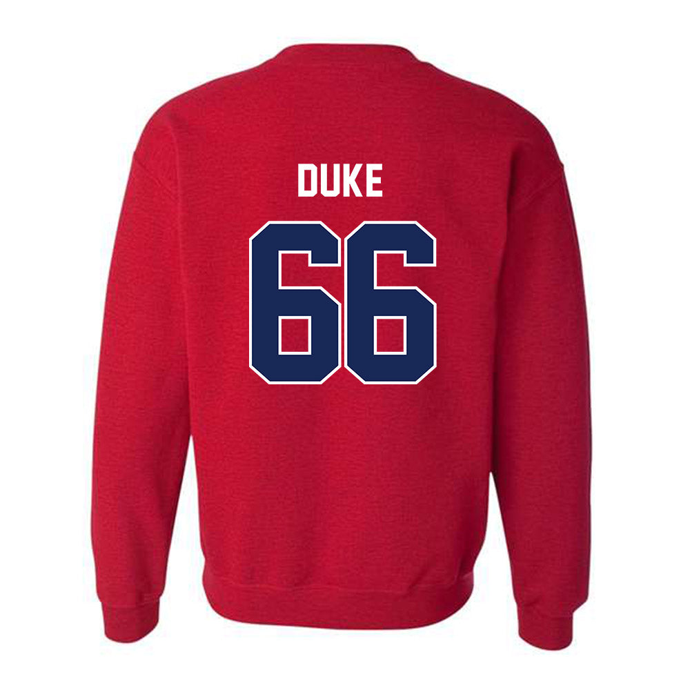 Arizona - NCAA Softball : Addison Duke - NCAA® Replica Shersey Crewneck Sweatshirt-1
