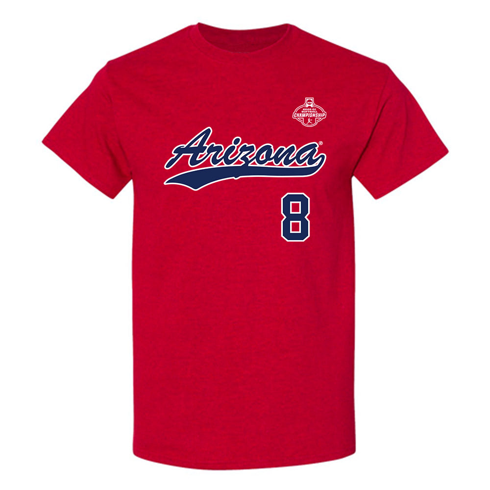 Arizona - NCAA Softball : Grace Jenkins - NCAA® Replica Shersey T-Shirt-0