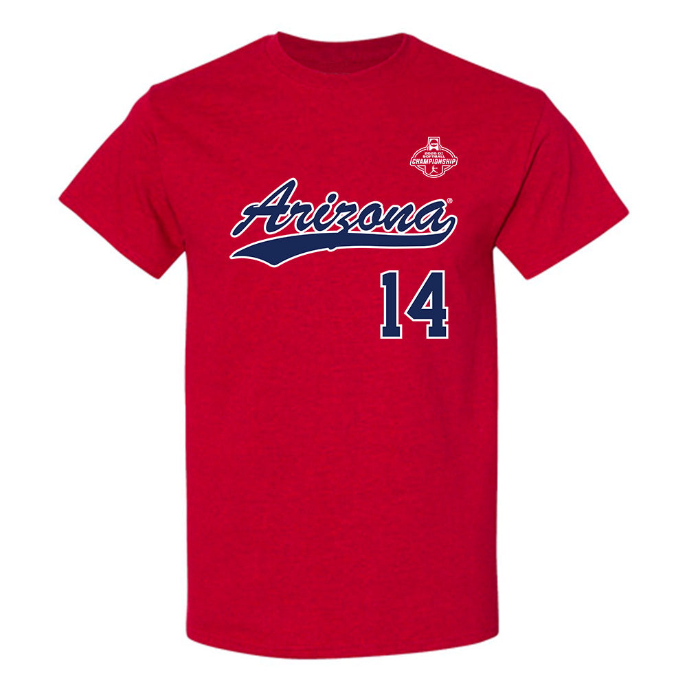 Arizona - NCAA Softball : Rylie Holder - NCAA® Replica Shersey T-Shirt-0