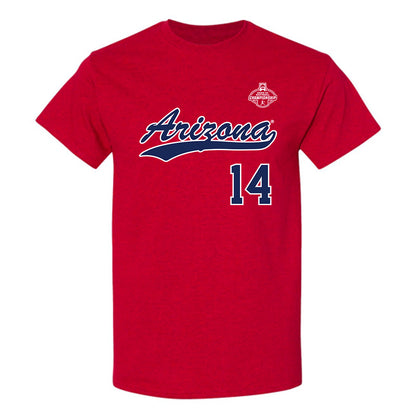 Arizona - NCAA Softball : Rylie Holder - NCAA® Replica Shersey T-Shirt-0