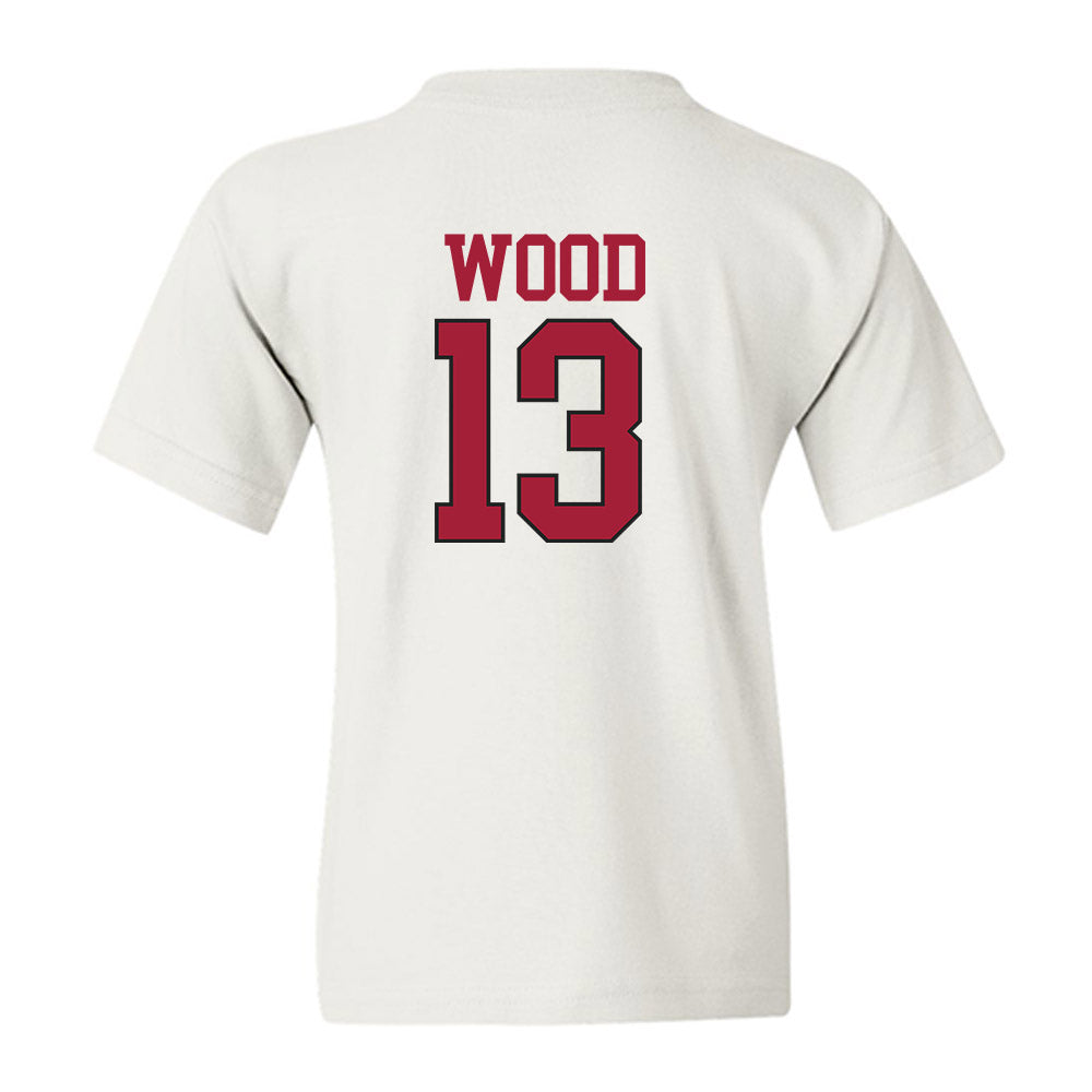 Arkansas - NCAA Softball : Kasey Wood - Replica Shersey Youth T-Shirt-1