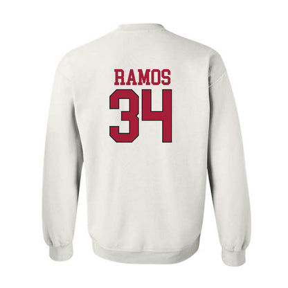 Arkansas - NCAA Softball : jayden ramos - Replica Shersey Crewneck Sweatshirt-1