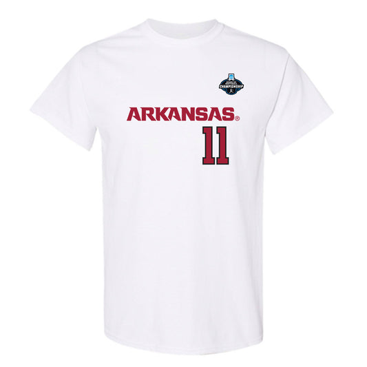 Arkansas - NCAA Softball : Robyn Herron - Replica Shersey T-Shirt-0
