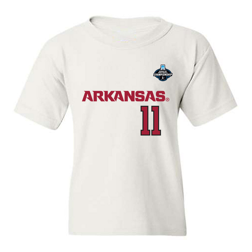 Arkansas - NCAA Softball : Robyn Herron - Replica Shersey Youth T-Shirt-0