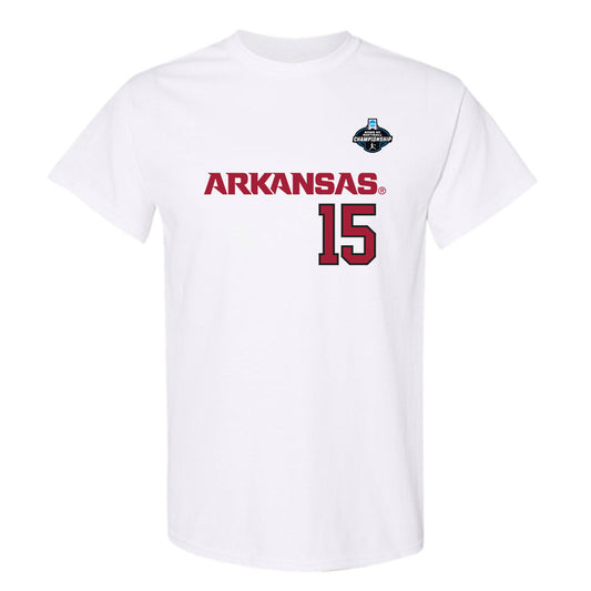Arkansas - NCAA Softball : Lillie-Faye McWhorter - NCAA® Replica Shersey T-Shirt-0