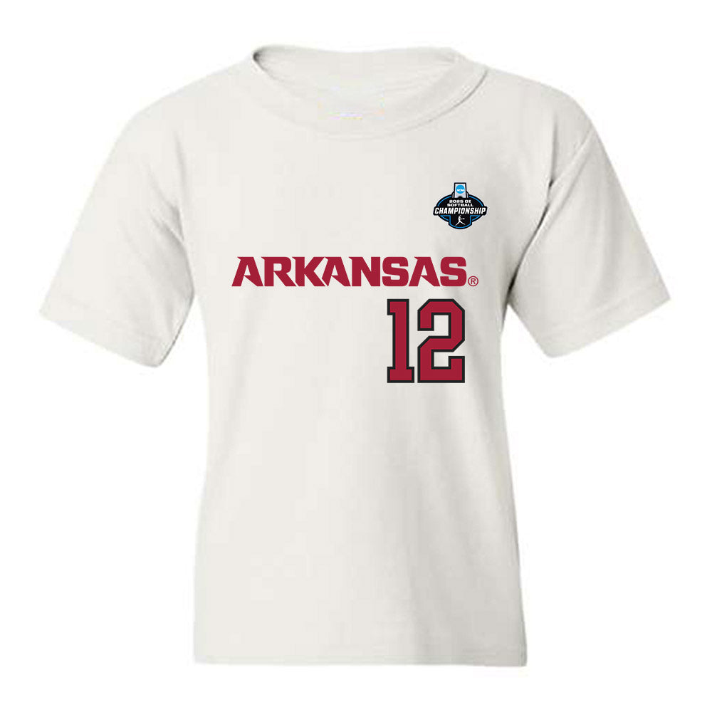 Arkansas - NCAA Softball : Payton Burnham - Replica Shersey Youth T-Shirt-0
