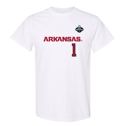 Arkansas - NCAA Softball : Brinli Bain - NCAA® Replica Shersey T-Shirt-0