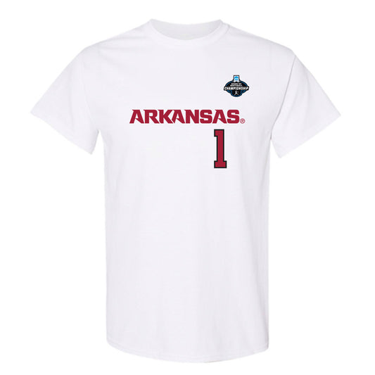 Arkansas - NCAA Softball : Brinli Bain - NCAA® Replica Shersey T-Shirt-0