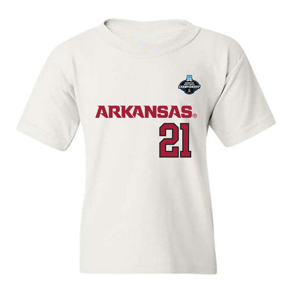 Arkansas - NCAA Softball : Ava Carter - Replica Shersey Youth T-Shirt-0