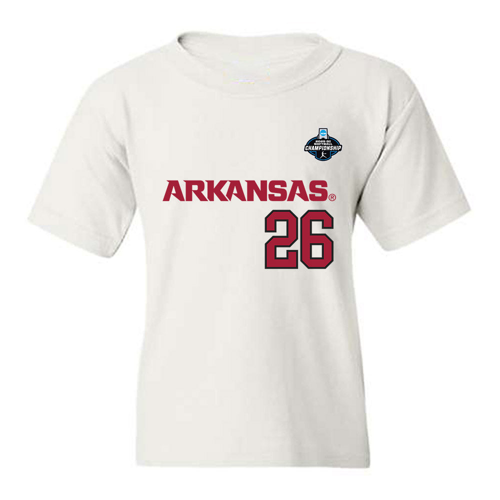 Arkansas - NCAA Softball : Atalyia Rijo - Replica Shersey Youth T-Shirt-0