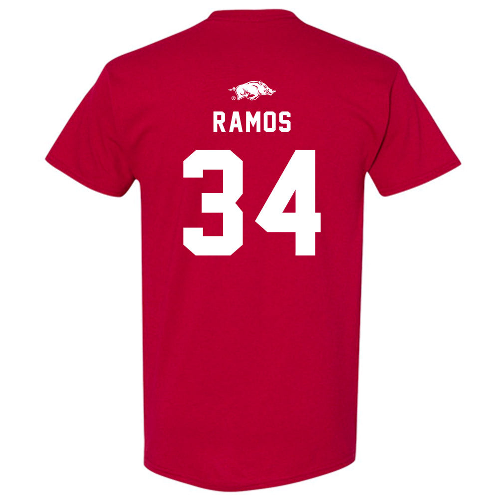 Arkansas - NCAA Softball : jayden ramos - Replica Shersey T-Shirt-1