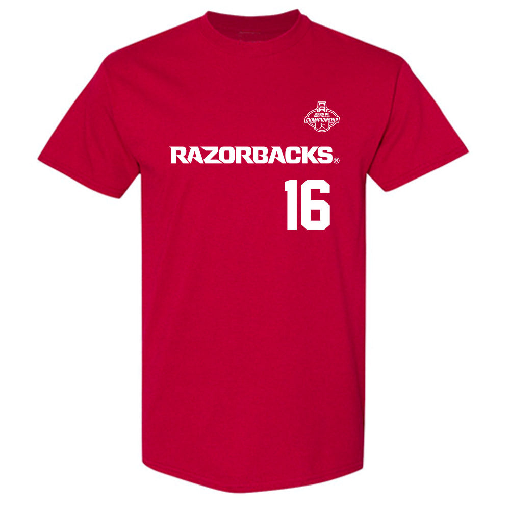 Arkansas - NCAA Softball : Ramsey Walker - Replica Shersey T-Shirt-0
