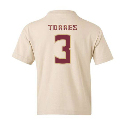 FSU - NCAA Softball : Isabella Torres - Replica Shersey Youth T-Shirt-1