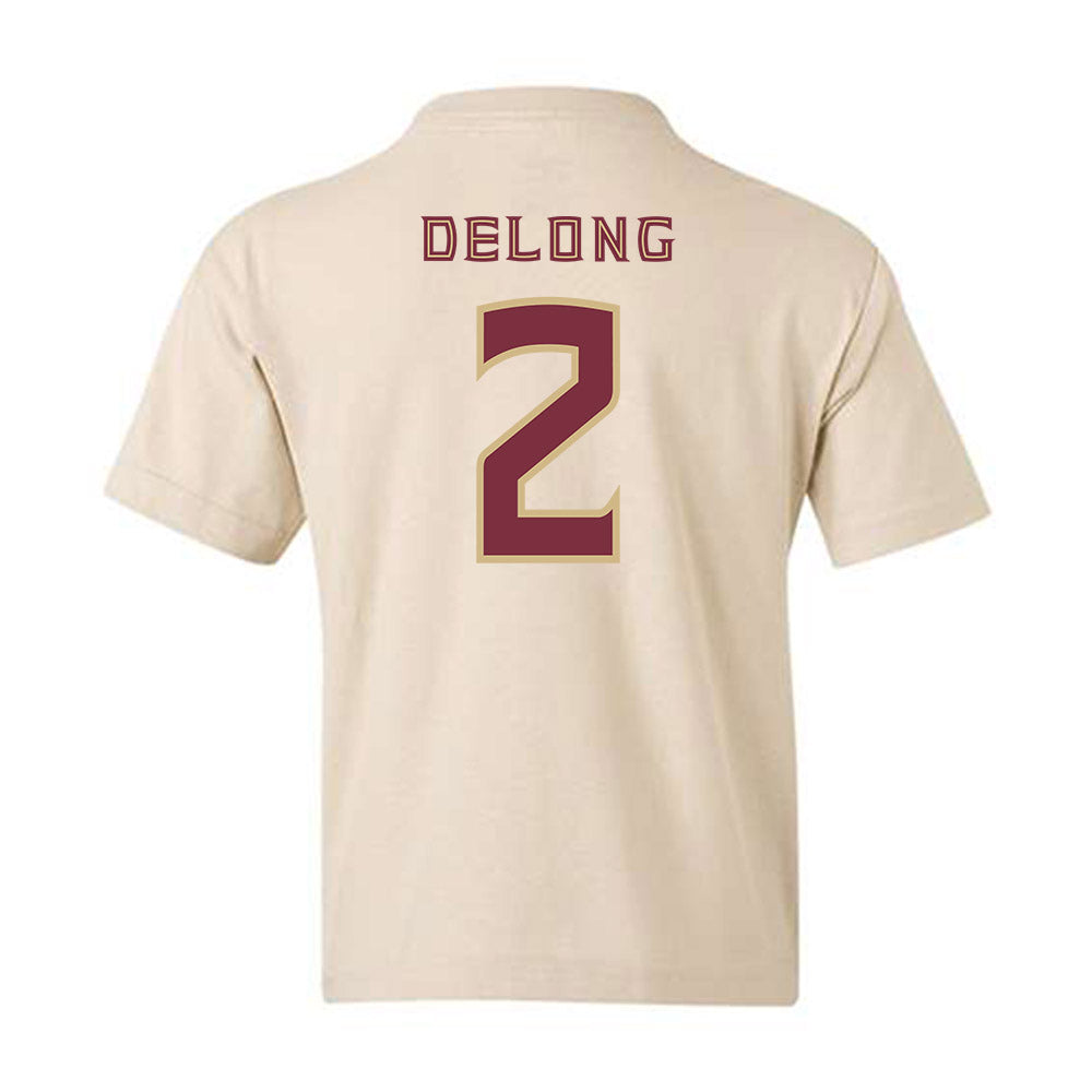 FSU - NCAA Softball : Addie DeLong - Replica Shersey Youth T-Shirt-1