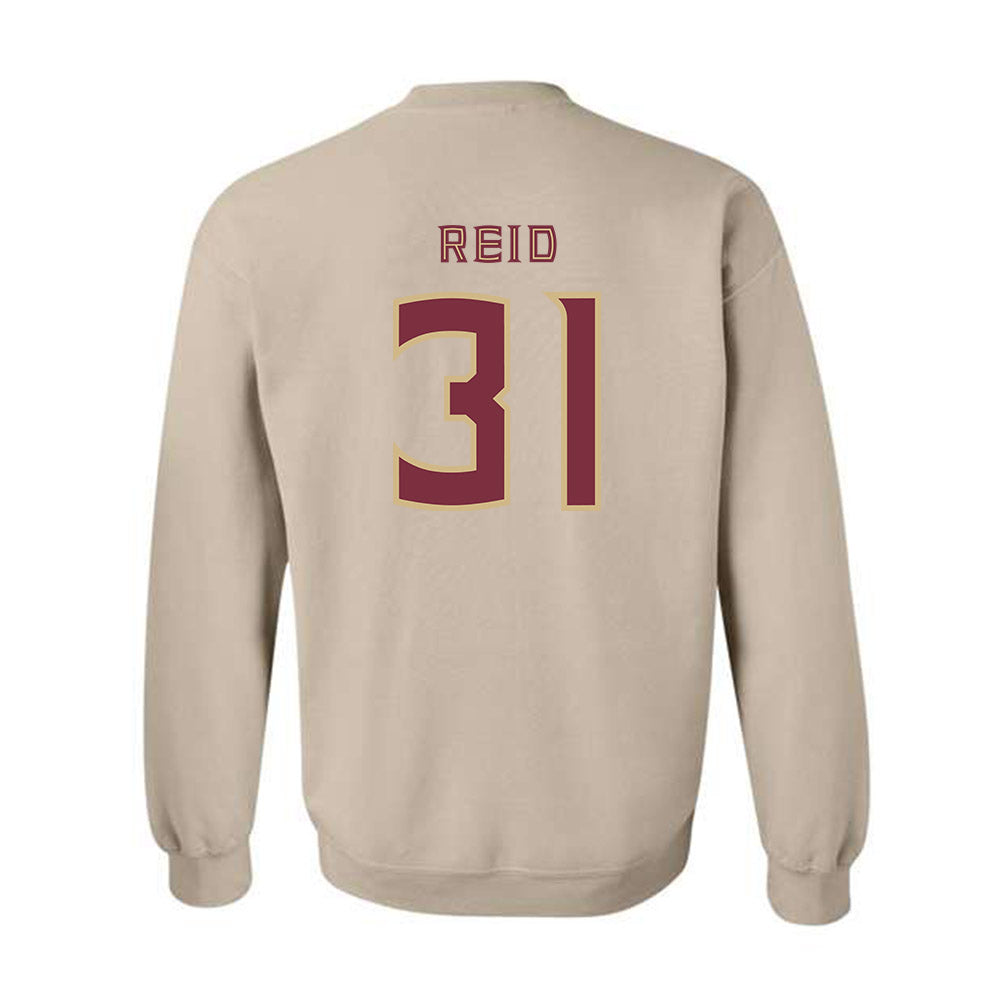 FSU - NCAA Softball : Makenna Reid - Replica Shersey Crewneck Sweatshirt-1