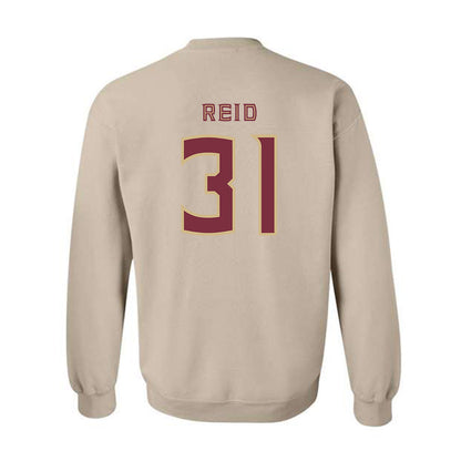 FSU - NCAA Softball : Makenna Reid - Replica Shersey Crewneck Sweatshirt-1