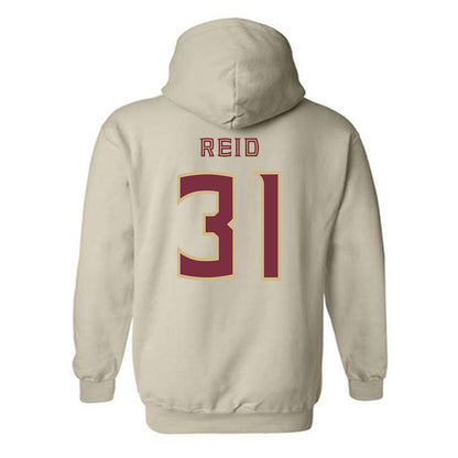 FSU - NCAA Softball : Makenna Reid - Replica Shersey Hooded Sweatshirt-1