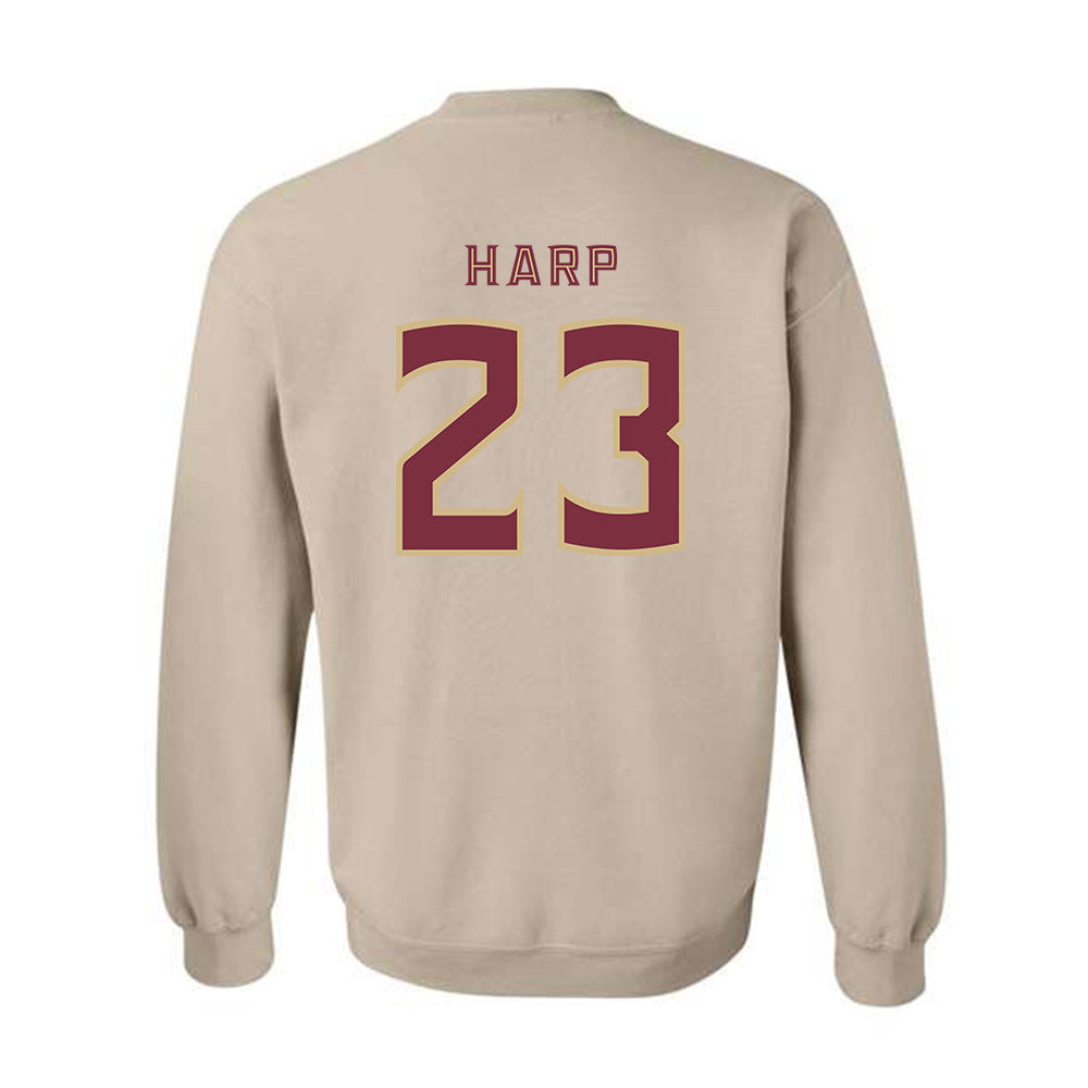 FSU - NCAA Softball : Kennedy Harp - Replica Shersey Crewneck Sweatshirt-1