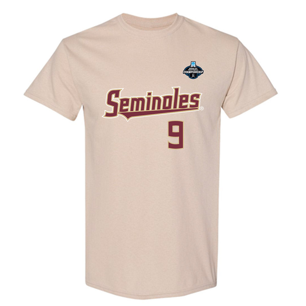 FSU - NCAA Softball : Shelby McKenzie - Replica Shersey T-Shirt-0