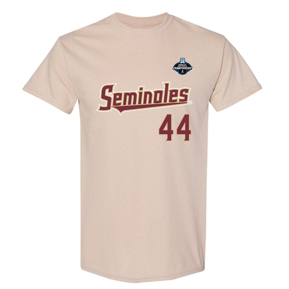 FSU - NCAA Softball : Isabella Ruggiero - Replica Shersey T-Shirt-0