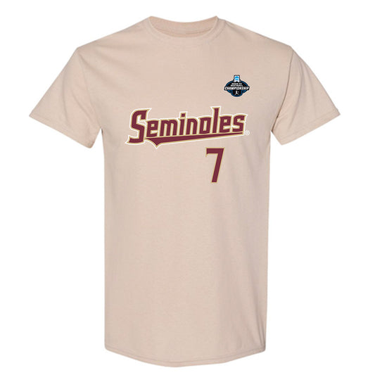 FSU - NCAA Softball : Angelee Bueno - Replica Shersey T-Shirt-0