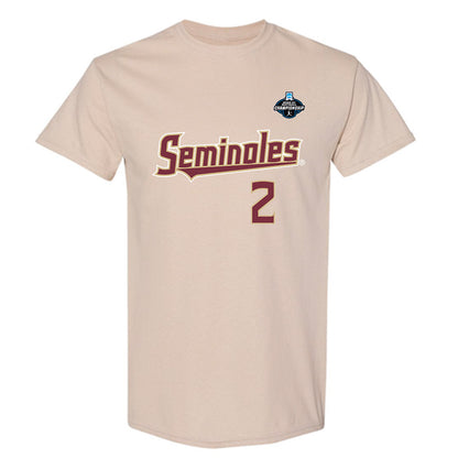FSU - NCAA Softball : Addie DeLong - Replica Shersey T-Shirt-0